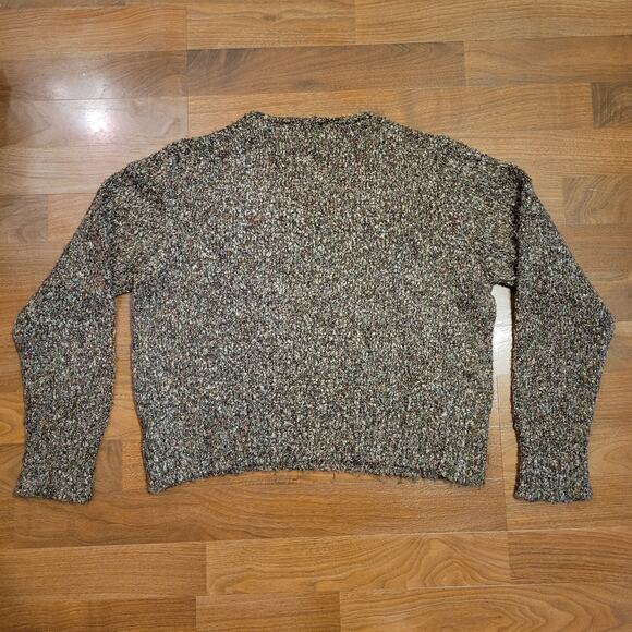 VTG Royal Robbins V-Neck Acrylic Blend Slouchy Knit Sweater Pullover Womens XL - Picture 2 of 7